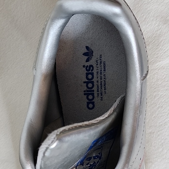 RARE Adidas Stan Smith Space Suit Silver Sneakers Athletic Luxury Limited - Picture 7 of 15